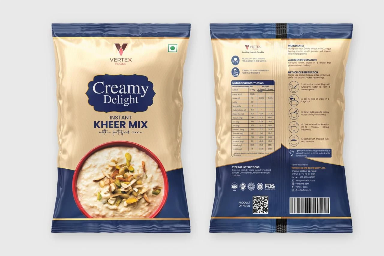 Creamy Delight package
