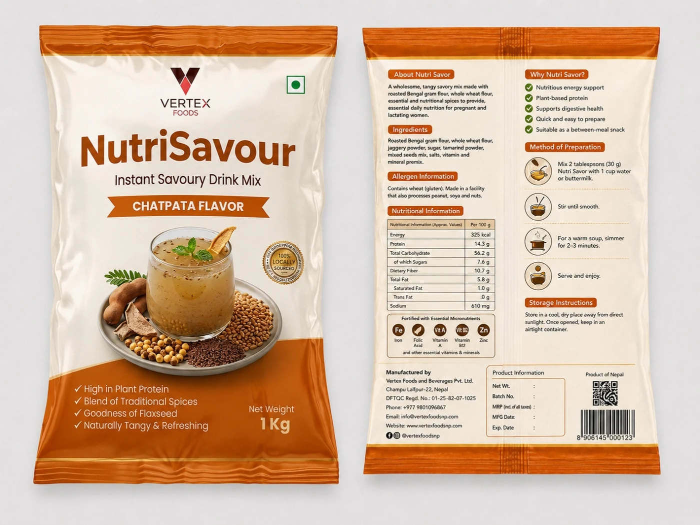 NutriSavour package