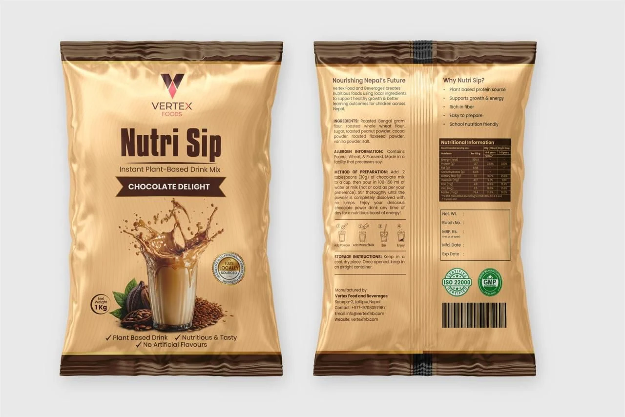 Nutri Sip package